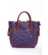Fullspot O'Bag Mini borsa completa Blu iris con cover rete Bordeaux