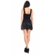 DENNY ROSE Dress with V-neck BLACK 52DR12021