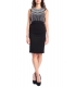 DENNY ROSE Dress with strass BLACK 52DR12014