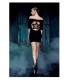 DENNY ROSE Short dress with star BLACK 52DR12027