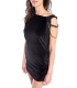 DENNY ROSE Velvet dress BLACK 52DR12016