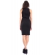 DENNY ROSE Dress with studs BLACK 52DR12008