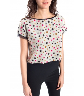 DENNY ROSE Blusa con stelle FANTASY 52DR42003