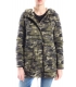 SLIDE OF LIFE Parka camouflage with zip and buttons art. PKA01