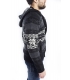 BAKER'S Sweater / Jacket with hood BLACK Art. D5839