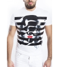ANTONY MORATO T-shirt UOMO con stampa BIANCO MMKS00772