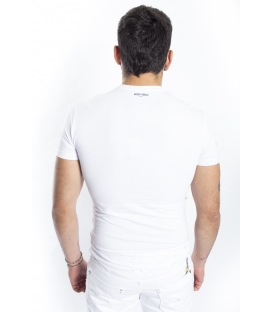 ANTONY MORATO T-shirt UOMO con stampa BIANCO MMKS00772