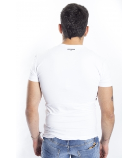 ANTONY MORATO T-shirt UOMO con stampa BIANCO MMKS00851