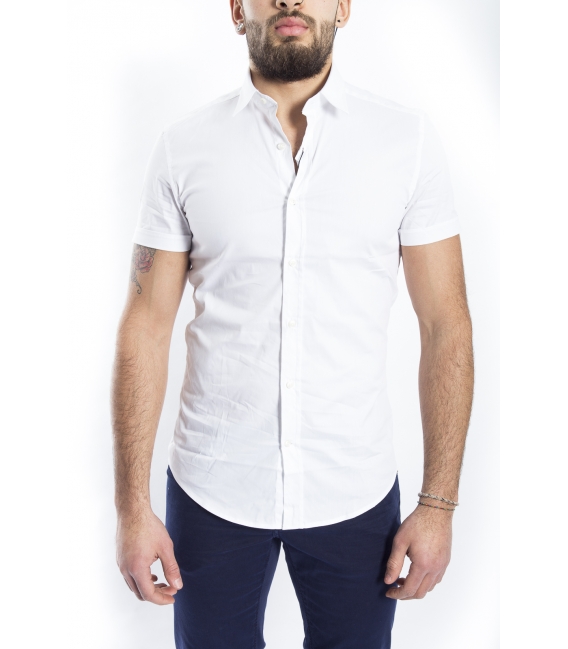 ANTONY MORATO Shirt MAN short sleeve WHITE MMSS00086