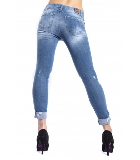 525 by Einstein jeans boyfriend con strappetti DENIM P654517