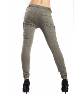 Jeans boyfriend con tasconi GREEN CY516-4