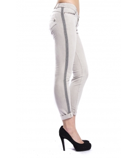 MARYLEY Jeans woman slim fit push-up GREY Art. B690/T08