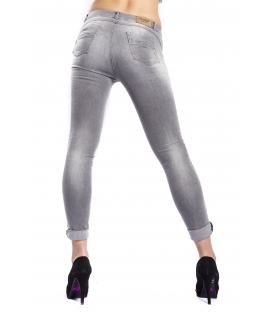 MARYLEY Jeans woman slim fit push-up GREY Art. B690/G9B