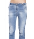MARYLEY Jeans woman boyfriend baggy LIGHT DENIM Art. B501/G4F