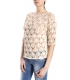 SUSY MIX Perforated sweater PANNA art. 52509