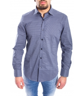 ANTONY MORATO Shirt MAN in fantasy INDIGO MMSL00306