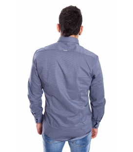 ANTONY MORATO Shirt MAN in fantasy INDIGO MMSL00306