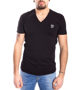 ANTONY MORATO T-shirt UOMO con logo NERO MMKS00738