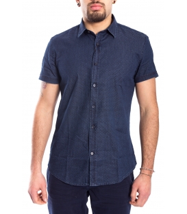 ANTONY MORATO Shirt MAN in fantasy BLU DENIM MMSS00100