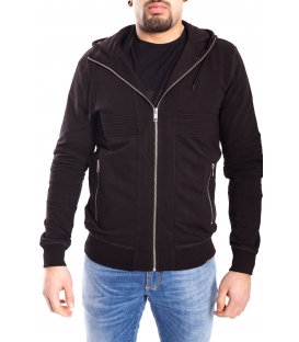 ANTONY MORATO Sweatshirt MAN wit hood BLACK MMFL00217