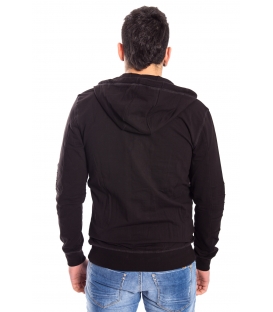 ANTONY MORATO Sweatshirt MAN wit hood BLACK MMFL00217