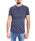 ANTONY MORATO T-shirt MAN with print INDIGO MMKS00834