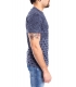 ANTONY MORATO T-shirt UOMO con stampa INDIGO MMKS00834