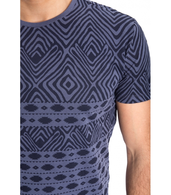 ANTONY MORATO T-shirt MAN with print INDIGO MMKS00834