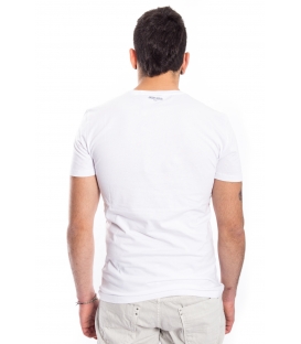 ANTONY MORATO T-shirt UOMO con stampa BIANCO MMSW00792