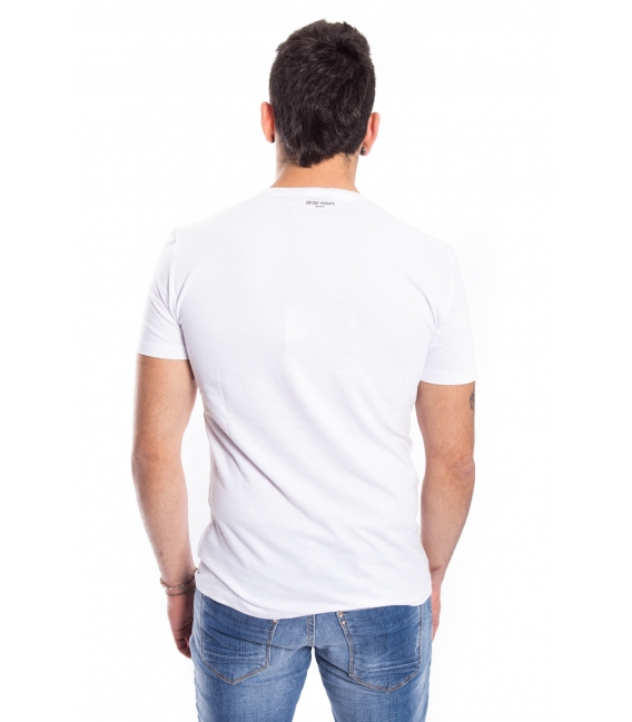 ANTONY MORATO T-shirt UOMO con stampa BIANCO MMSW00791