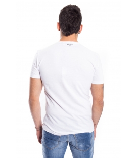 ANTONY MORATO T-shirt UOMO con stampa BIANCO MMSW00791