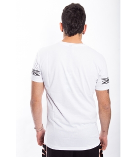 STK SUPER TOKYO T-shirt UOMO con stampa BIANCO 1409