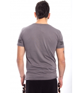 STK SUPER TOKYO T-shirt UOMO con stampa PIOMBO 1409