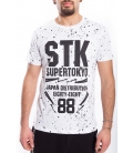 STK SUPER TOKYO T-shirt MAN with print WHITE 1526