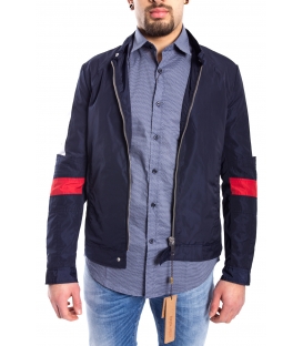 ANTONY MORATO Jacket MAN with white band BLU MARINE MMCO00311