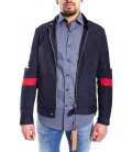 ANTONY MORATO Jacket MAN with white band BLU MARINE MMCO00311