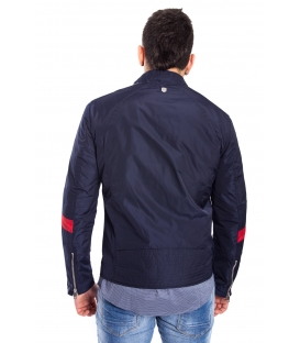 ANTONY MORATO Jacket MAN with white band BLU MARINE MMCO00311