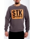 STK SUPER TOKYO Sweatshirt MAN with print PIOMBO 1541