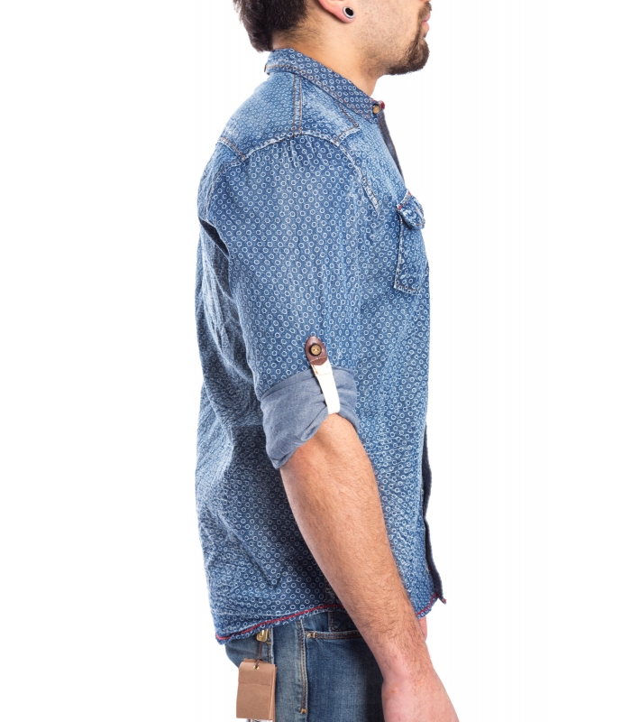 Camicia jeans UOMO in fantasia DENIM Art. A459