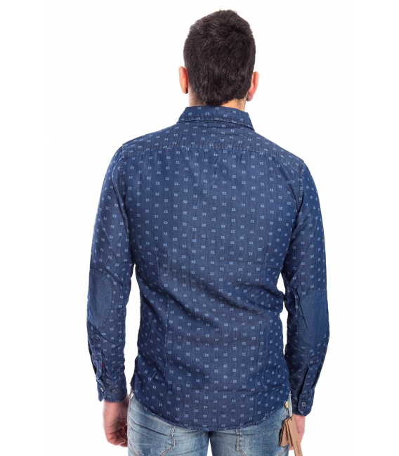 Camicia jeans UOMO in fantasia DENIM Art. ZN-828