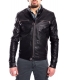 Jacket MAN in eco-leather BLACK Art. FL-2216
