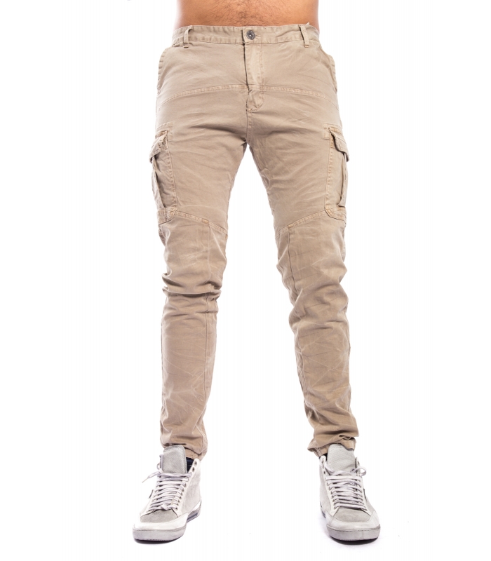 Pantaloni con tasconi uomo sales