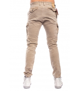 Pantalone UOMO con tasconi BEIGE Art. 8305