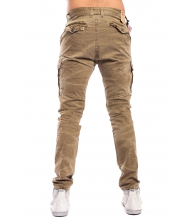 Pantalone UOMO con tasconi MILITARE Art. 8305