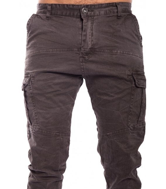 Pantalone UOMO con tasconi MORO/BLACK Art. 8305