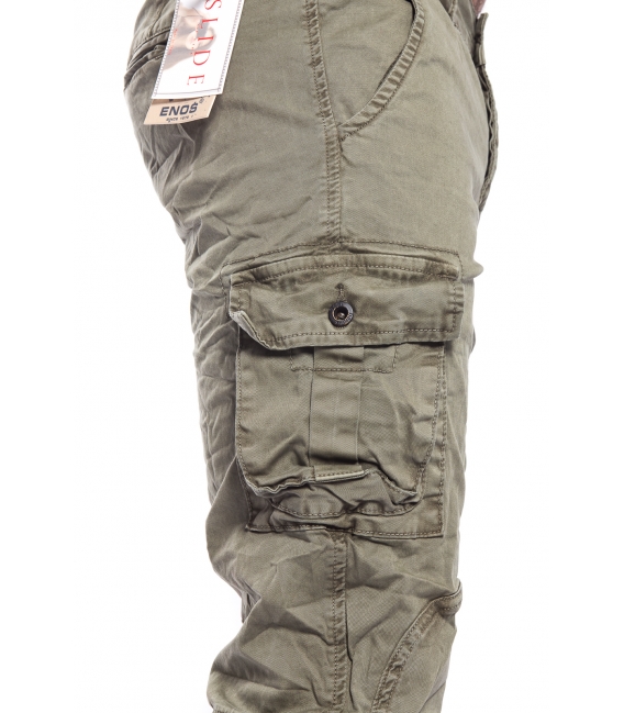 Pantalone UOMO con tasconi ed elastico in fondo ARMY J-9065