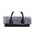 Bordo Ecopelliccia rabbit grigio per O Bag mini