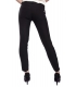 RINASCIMENTO Pants with zip BLACK Art. CFC0072781003