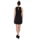  RINASCIMENTO Dress with brooch FANTASY BLACK CFC0072657003