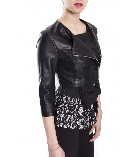 Giacca pelle rinascimento top